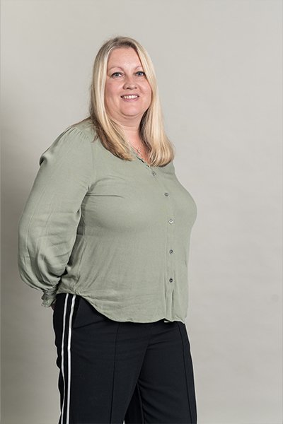 Financial controller Kym Powell